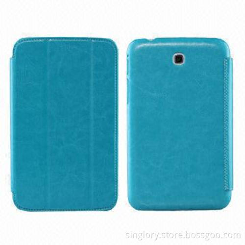 PU Leather Cases for Samsung Galaxy Tab 3 7.0 with Desk-stand Function, OEM Orders Welcomed